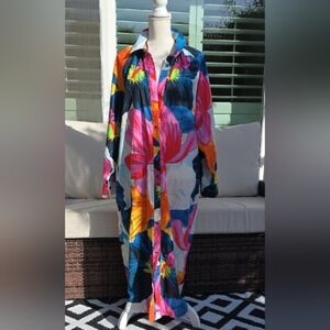 Mara Hoffman Multicolor Shirt  Dress